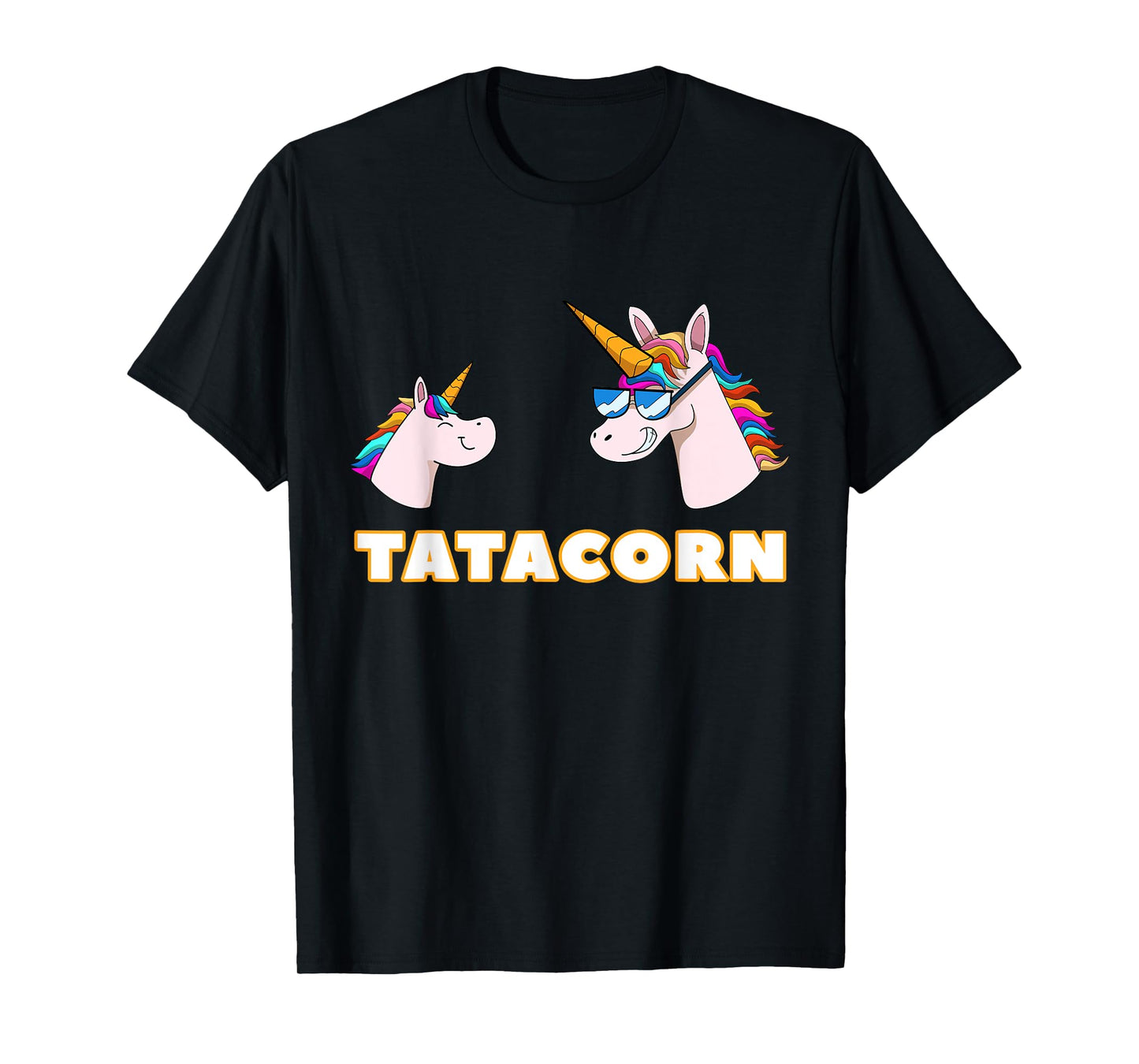 Tatacorn Tata 1 Kid Daddy Unicorn Father's Day T-Shirt