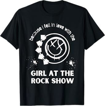 I Am The Girl At The Rock Show Funny Punk Rock Music Lover T-Shirt