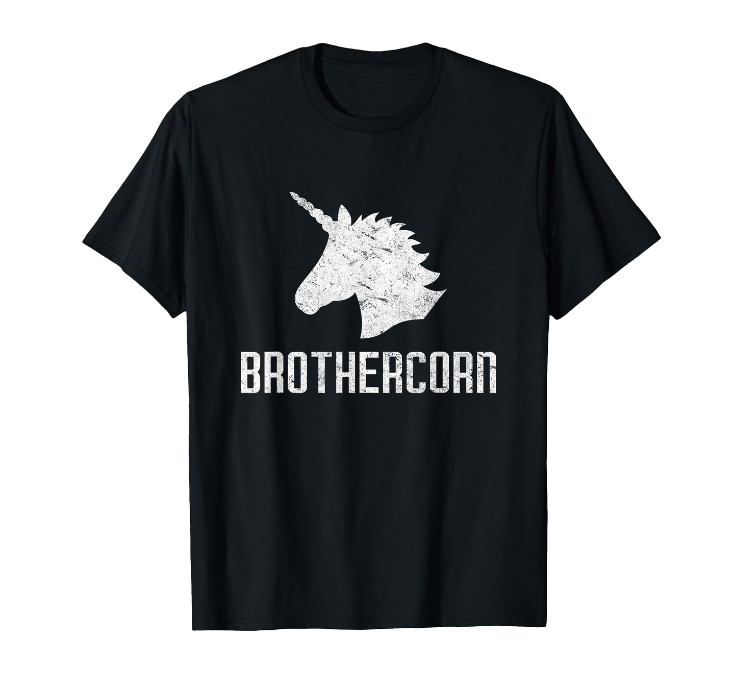 Brothercorn Unicorn Brother T-Shirt Funny Birthday Party Tee