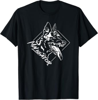 Funny Maligator Belgian Malinois dog breed present gift Men Women Girls Kids T-Shirt