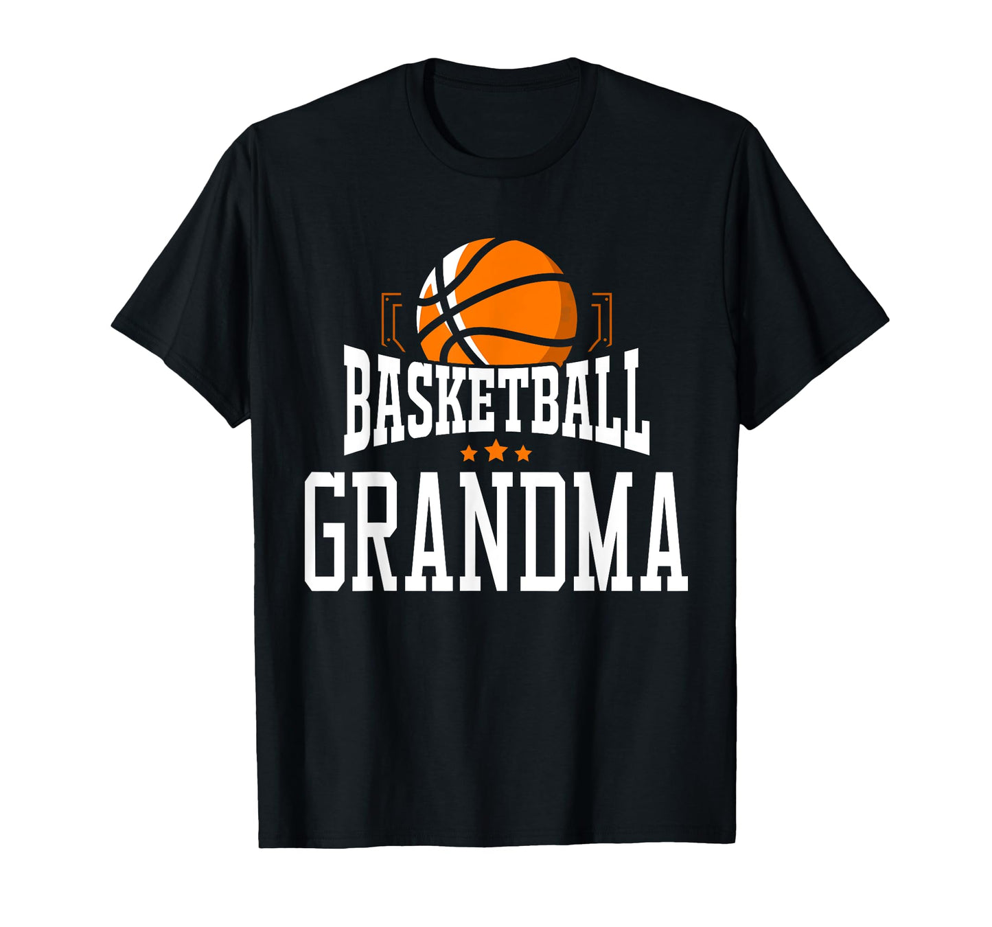 Basketball Grandma Team Sports Fan T-Shirt