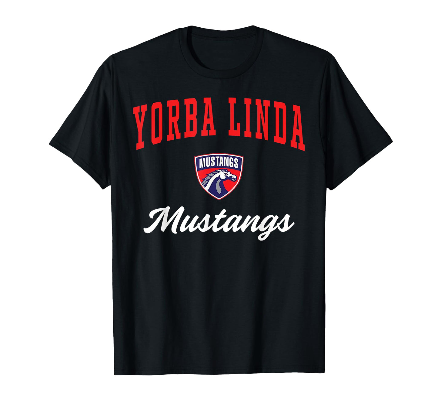 Yorba Linda High School Mustangs T-Shirt C3 T-Shirt
