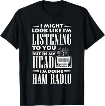 Amateur Radio Funny Vintage Hobby Ham Operators Gift T-Shirt