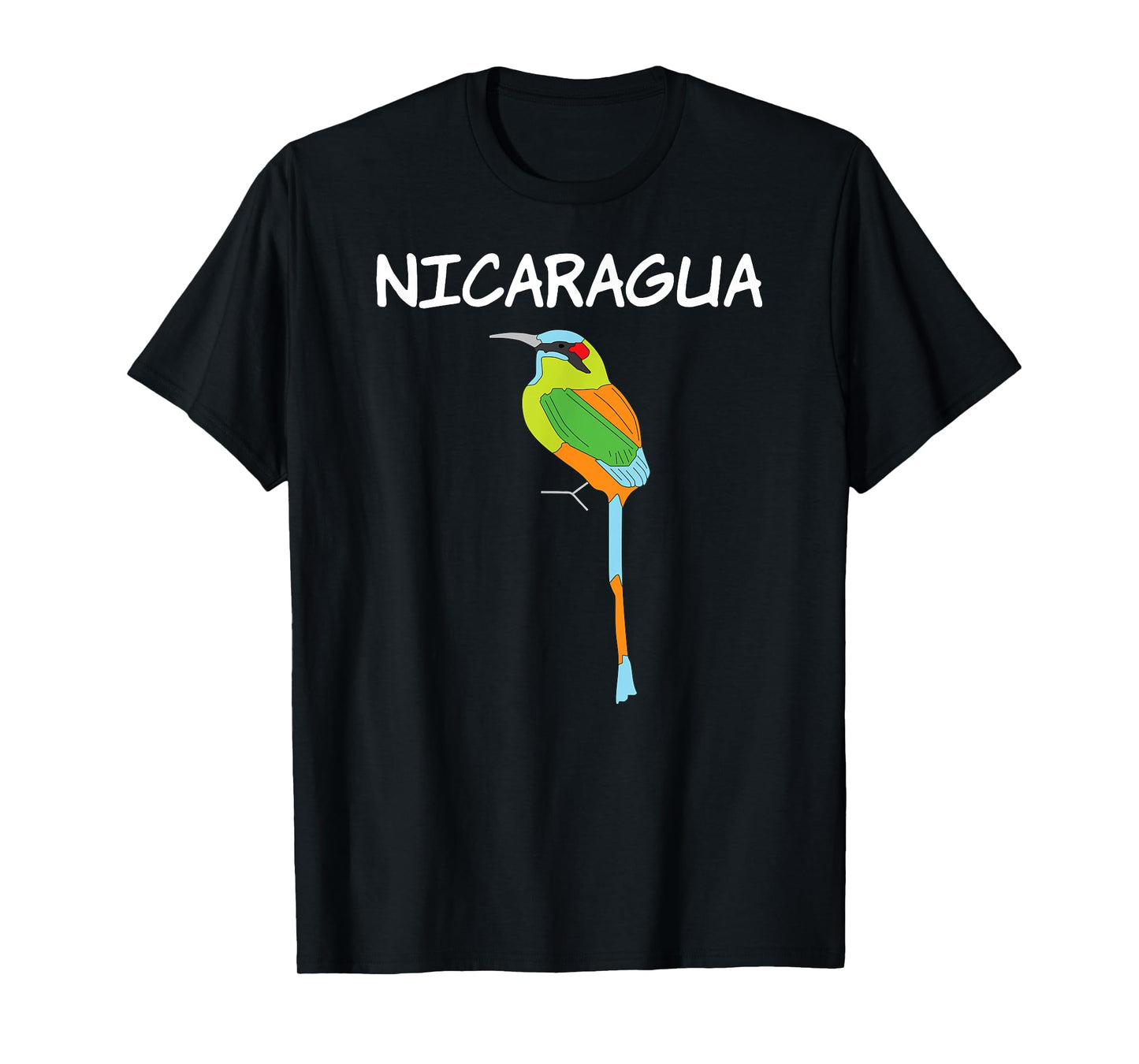 Nicaragua Nicaraguan Bird Central America Guardabarranco T-Shirt