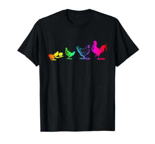 Chicken Farm also for Rainbow Pride Month T-Shirt