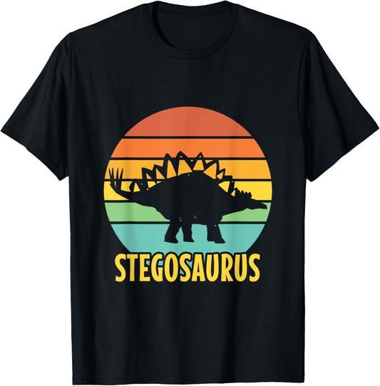 Crazy Stegosaurus Dinosaurs Gift for Park & Jurassic Lovers T-Shirt