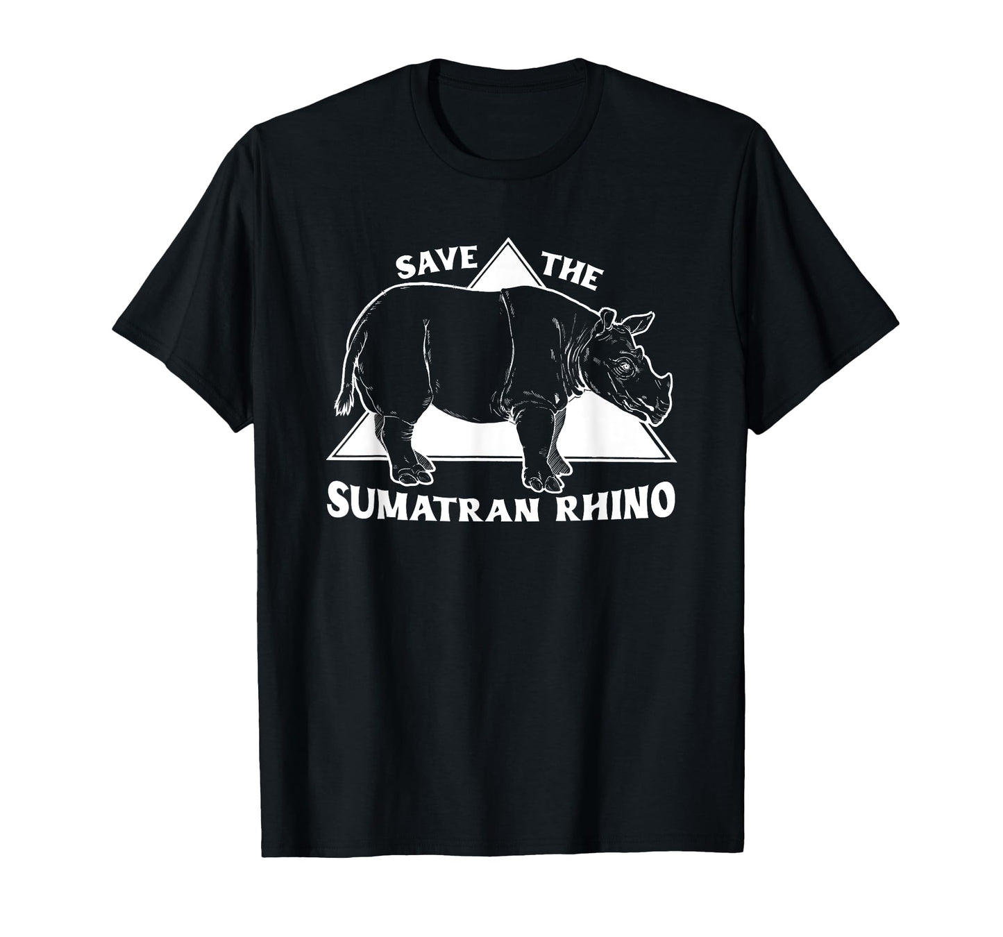 Save The Rhinos - Sumatran Rhino - T-Shirt