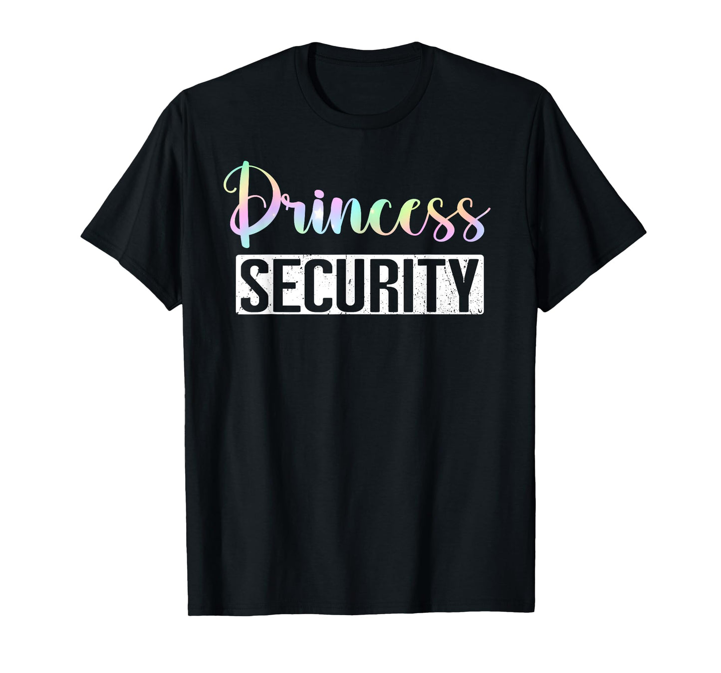 Princess Security Halloween Mom Dad Parents Adult Costume T-Shirt