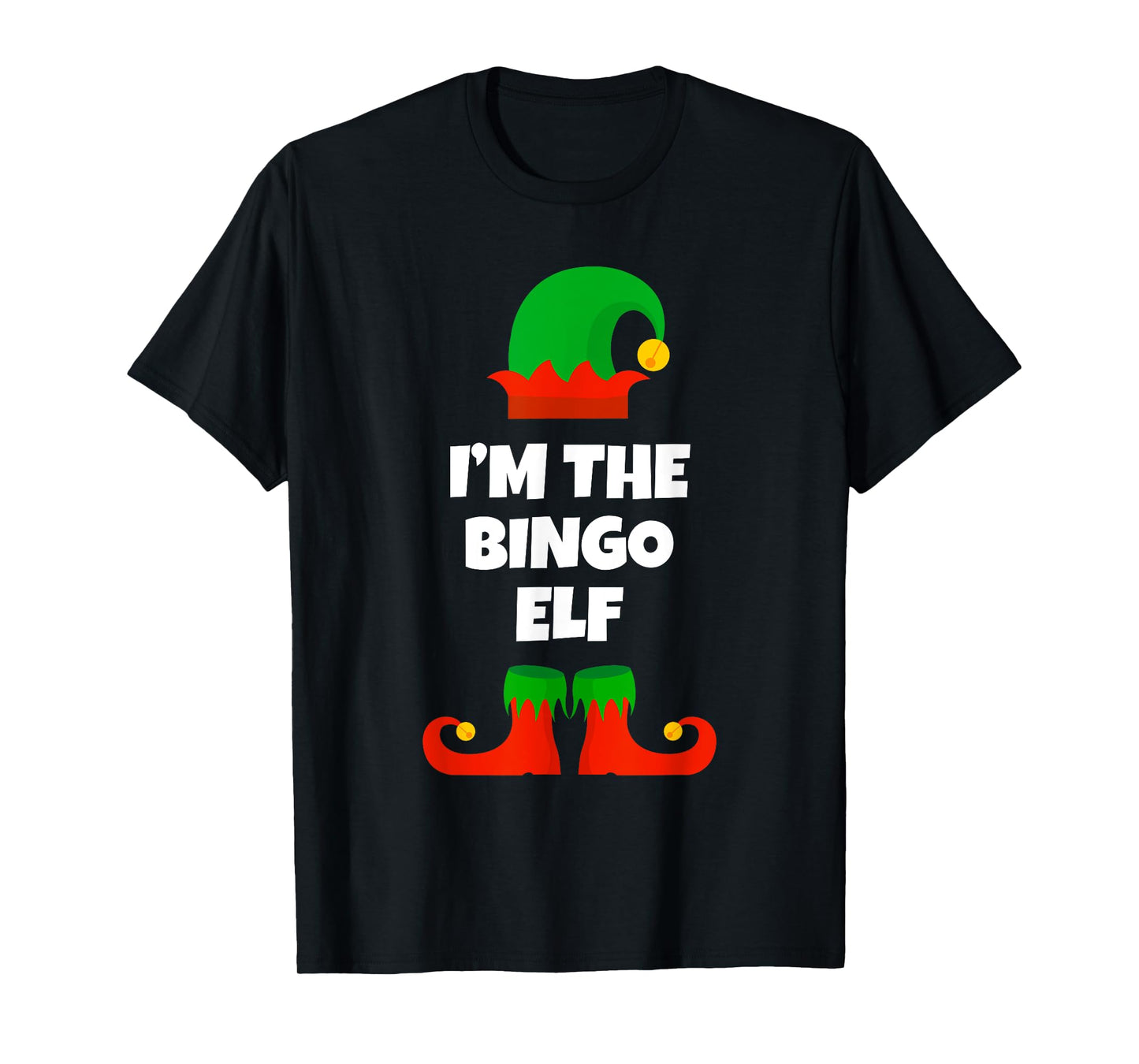I'm The Bingo Elf Family Pajama Christmas Funny T-Shirt