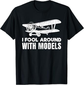 Funny RC Model Airplane Prop Plane Pilot Gift T-Shirt