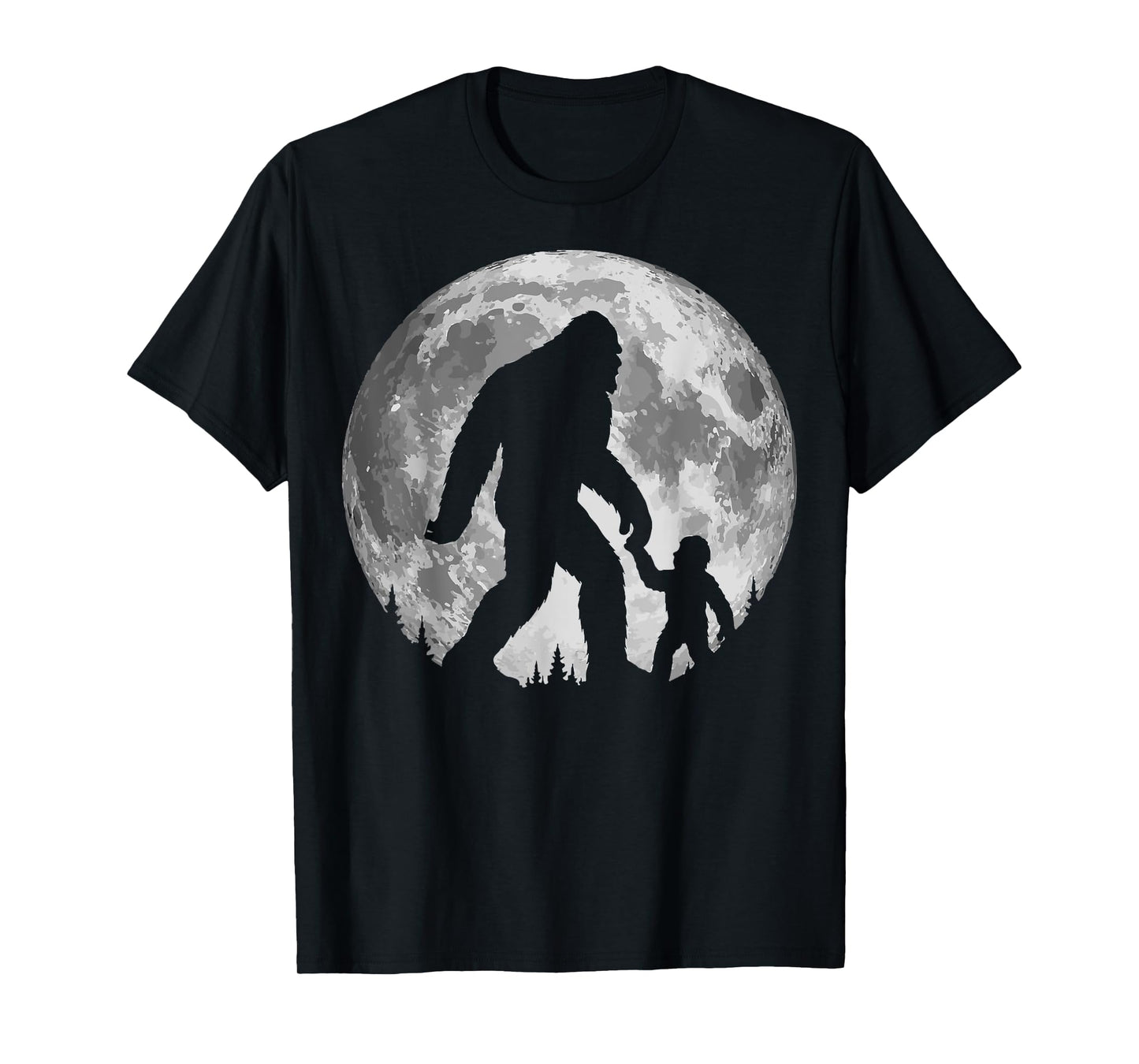 Bigfoot Son Father's Day Matching T-Shirt