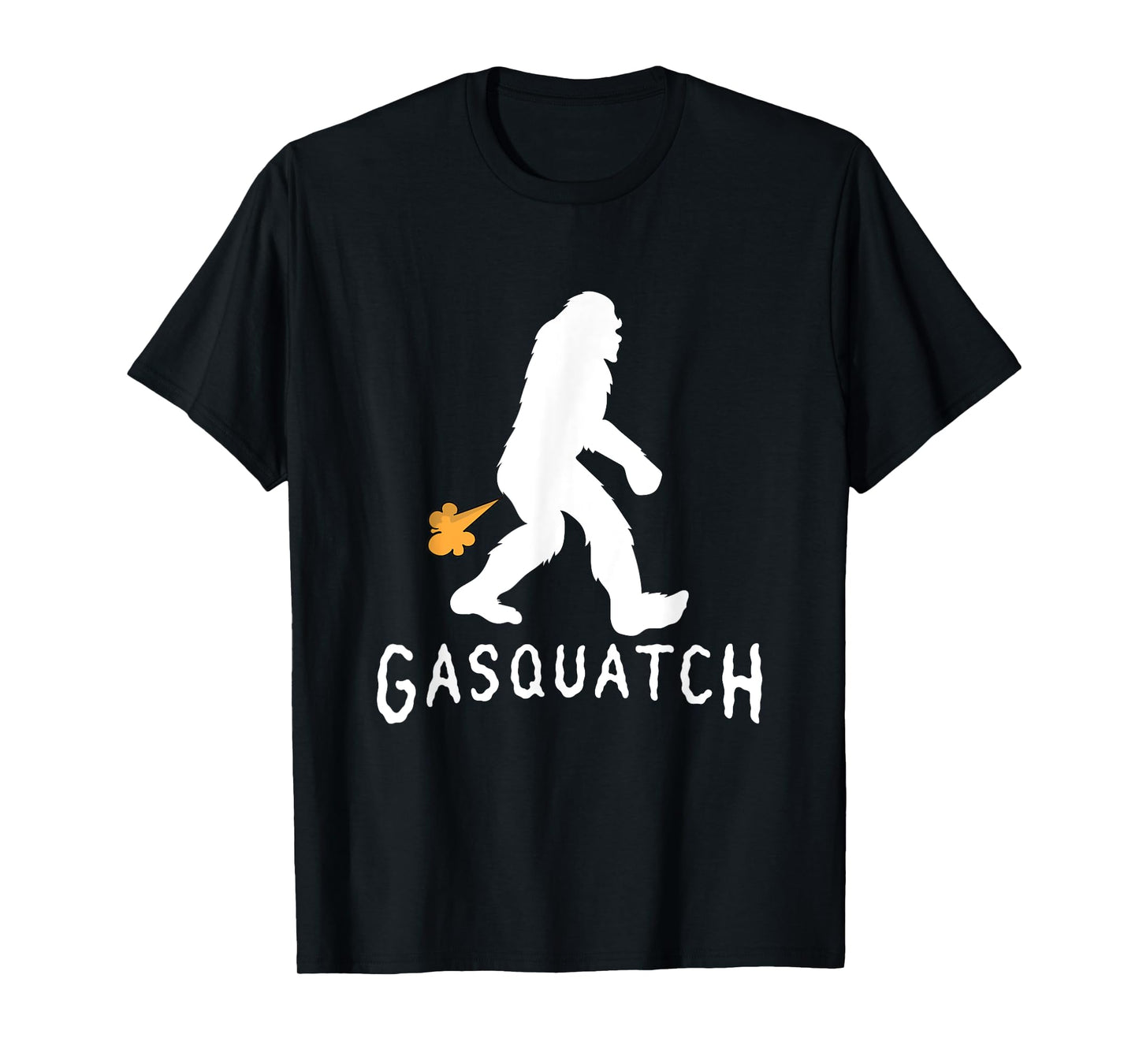 Gasquatch Funny Bigfoot Farting Gassy Sasquatch Fart T-Shirt