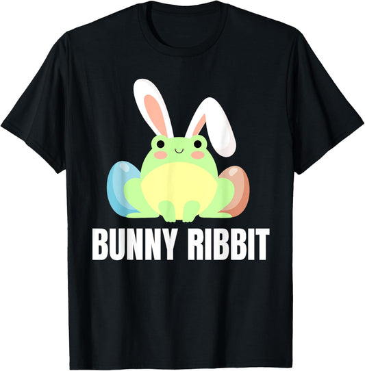 Easter Frog Lover Bunny Ribbit Design For Amphibian T-Shirt