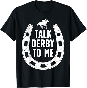 Funny Horse Racing Design For Men Women Derby Horse Racing T-Shirt