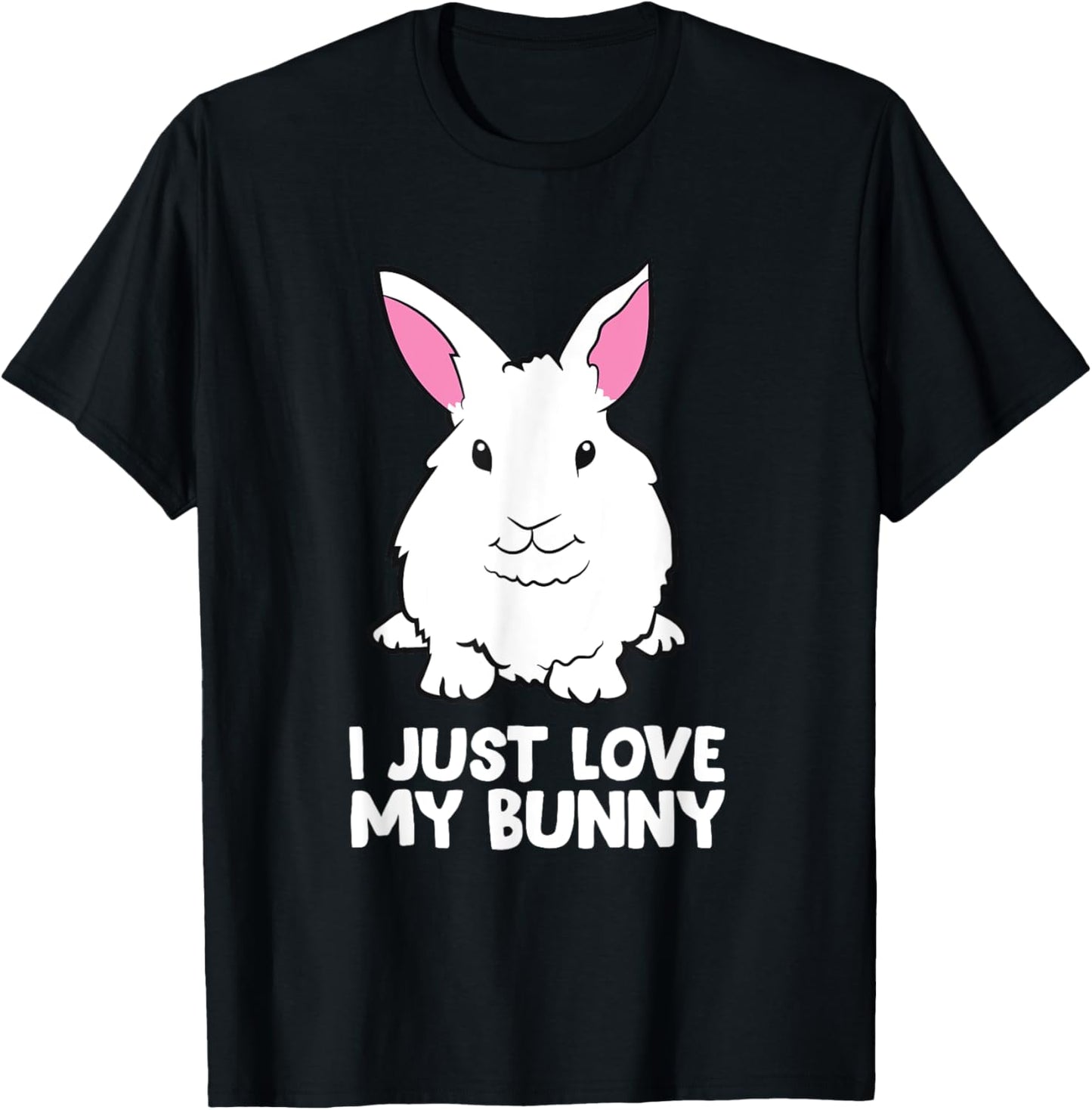 I Just Love My Bunny Cute Bunny Rabbit Pet T-Shirt