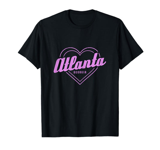 Atlanta Georgia Heart Pride ATL Girls T-Shirt
