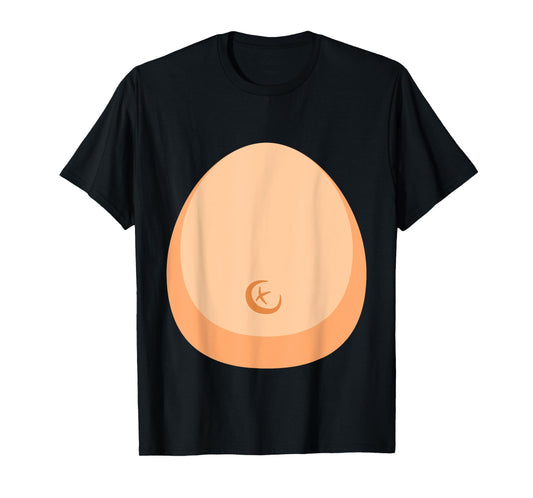 Funny lazy DIY monkey belly costume for halloween party T-Shirt