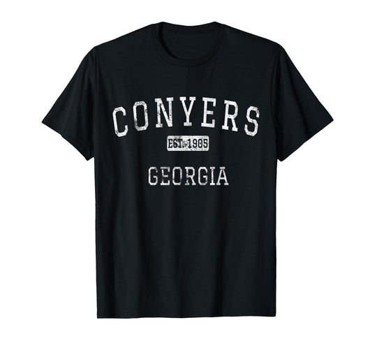 Conyers Georgia GA Vintage T-Shirt