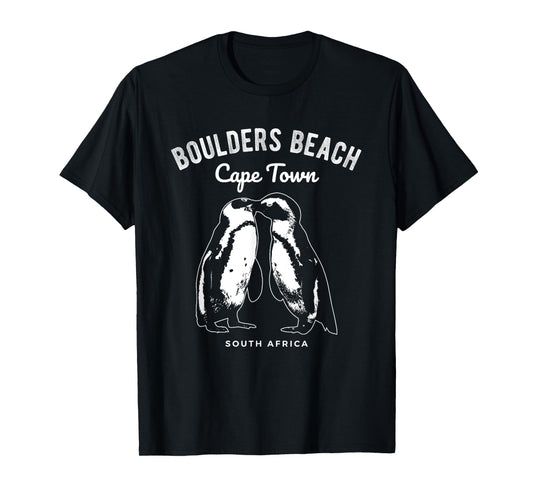 Cape Town South Africa Boulders Beach Penguin T-Shirt