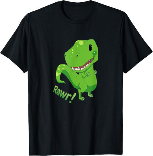 Dino dinosaur rawr little dinosaur saying rawr funny gift T-Shirt