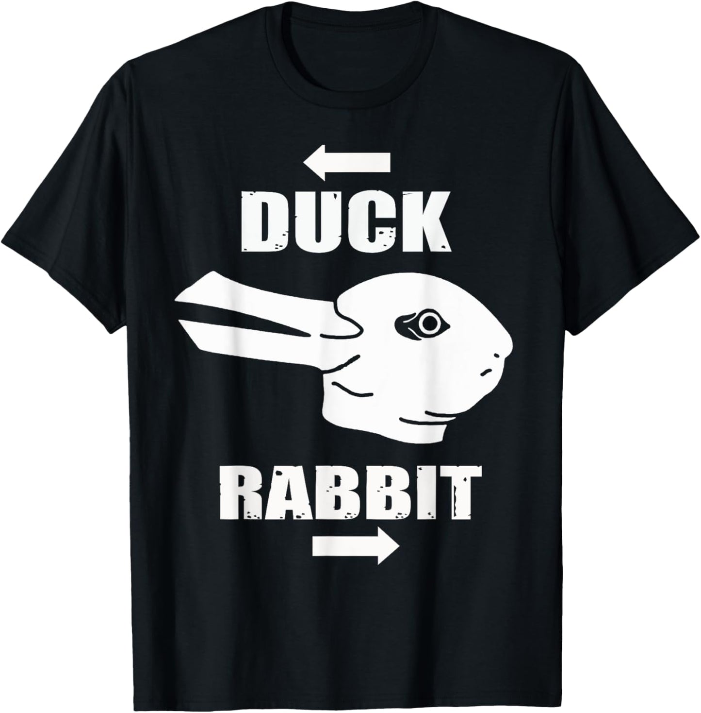 Wittgensteins Rabbit Duck Illusion Math Geek Physics Nerd T-Shirt