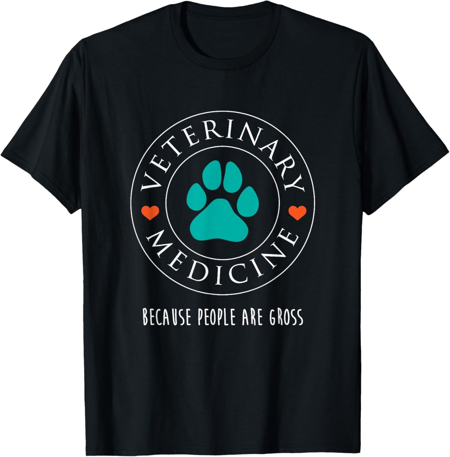 Veterinary Medicine People are Gross Funny Vet Gift T-Shirt