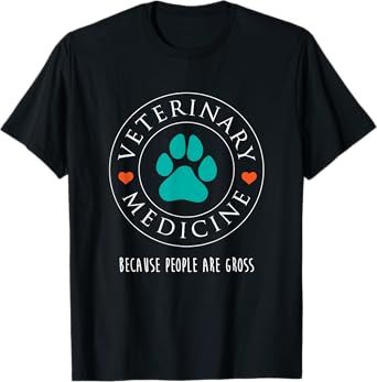 Veterinary Medicine People are Gross Funny Vet Gift T-Shirt