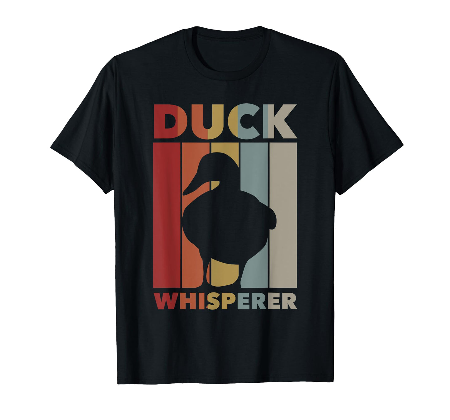 Retro Duck Water Bird - Vintage Duck Whisperer T-Shirt