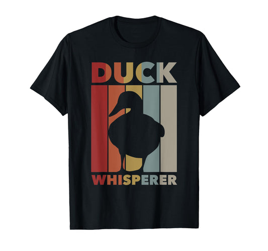 Retro Duck Water Bird - Vintage Duck Whisperer T-Shirt