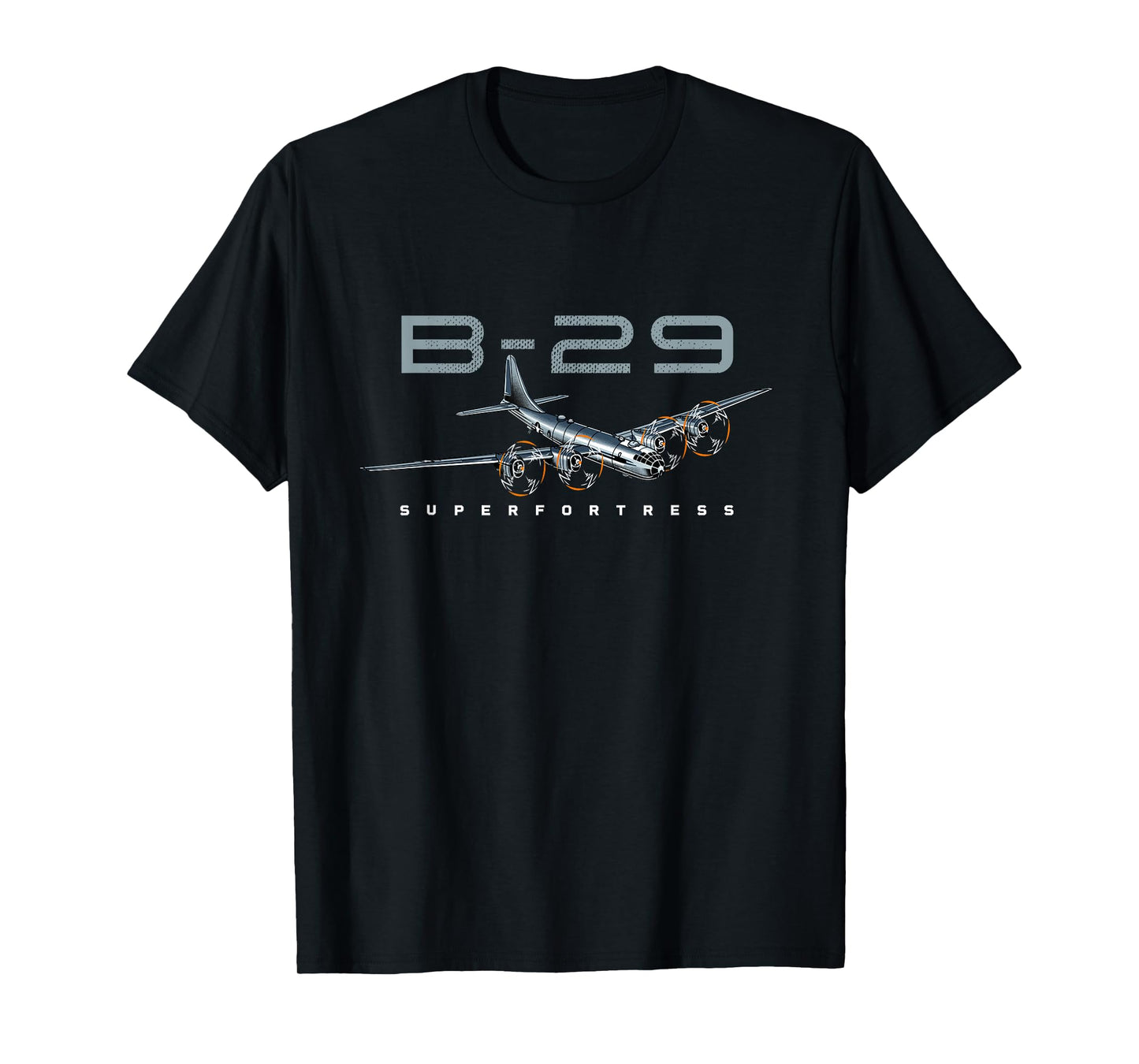 USA Military Warbird Airplane B29 Superfortress Plane T-Shirt
