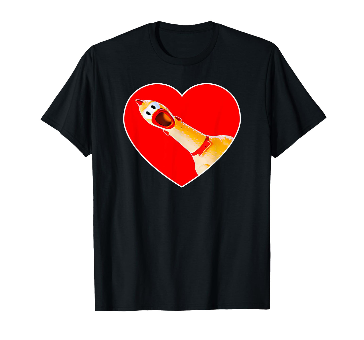 Funny Rubber Chicken Lover Practical Joke Gag Gift T-Shirt