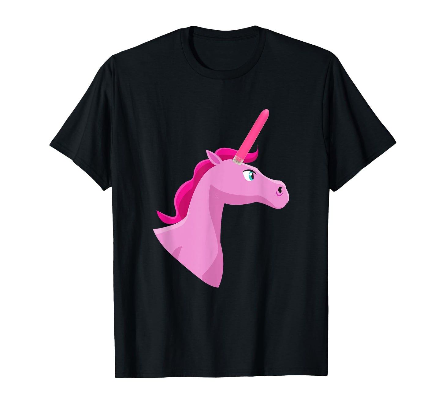 Unicorn with a vibrator for a horn T-Shirt