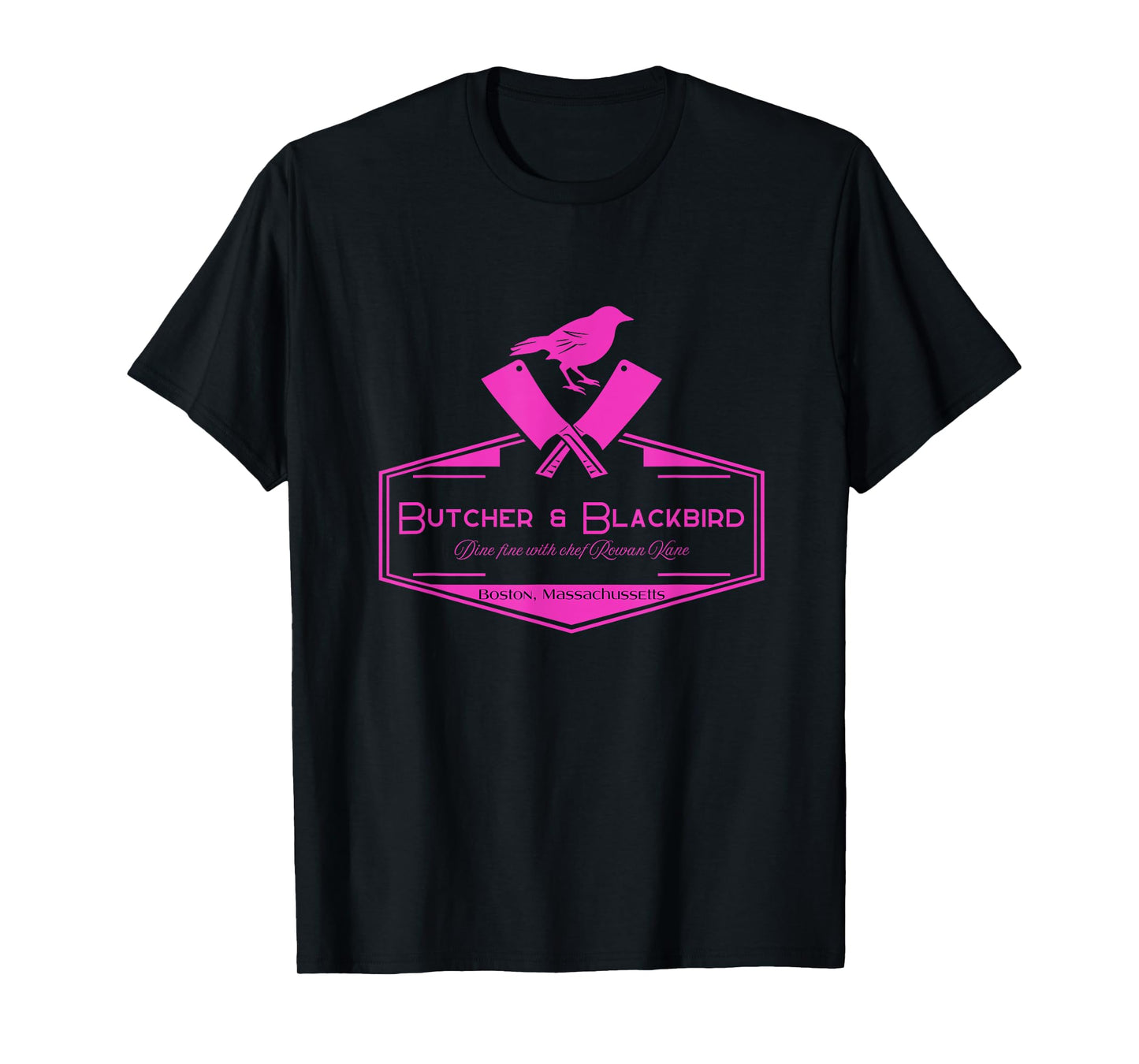 Brynne Weaver Kids Unisex Black Classic Fit Crew Neck Short Sleeve Licensed Butcher & Blackbird T-Shirt