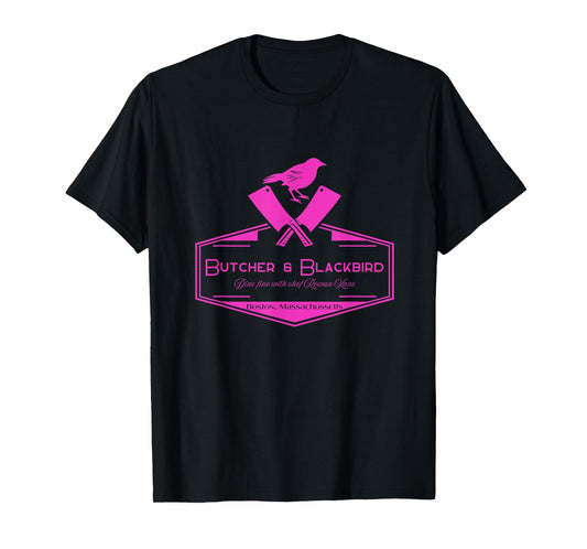 Brynne Weaver Kids Unisex Black Classic Fit Crew Neck Short Sleeve Licensed Butcher & Blackbird T-Shirt