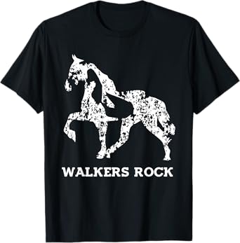 Walkers Rock Tee - Tennessee Walking Horse Shirt T-Shirt