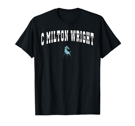 C Milton Wright High School Mustangs T-Shirt