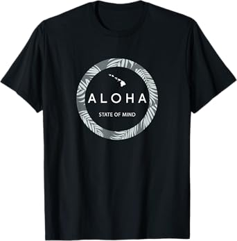 Aloha Hawaii Palm Tree - Feel the Aloha Hawaiian Spirit !! T-Shirt