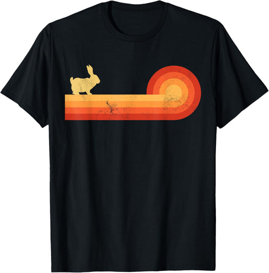 Bunny Retro Vintage Style 60s 70s Men Women Gifts Rabbit T-Shirt