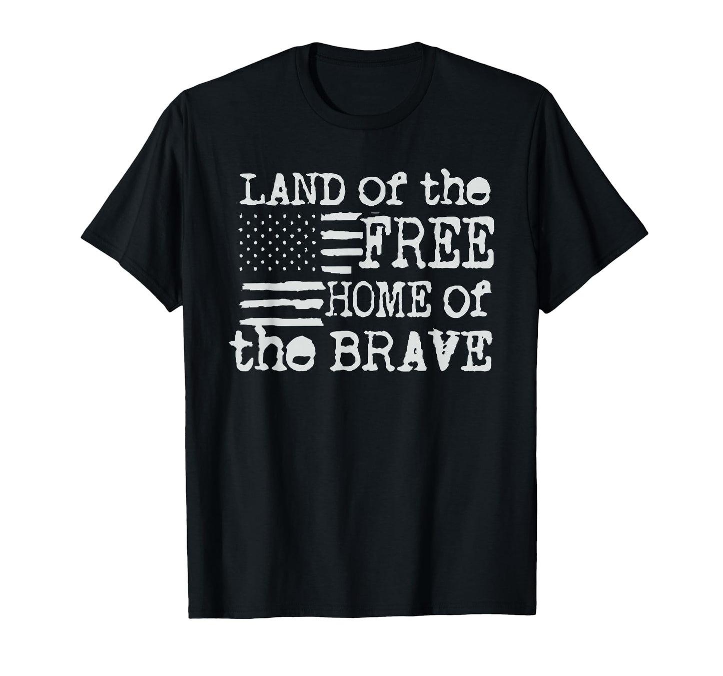 land of the free home of the brave T-Shirt