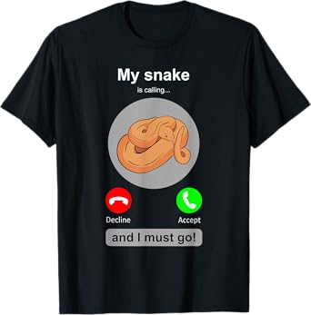 Funny Snake Shirt Snake Lover Snake Owner Collector Gift T-Shirt