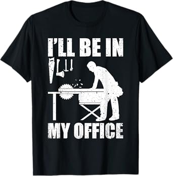 Mens Funny Woodworking Carpenter Carpentry Woodworker Gift Short Sleeve T-Shirt