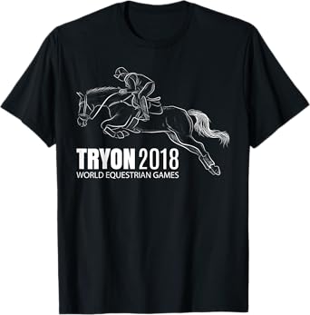 Horseback Tryon International World Equestrian Games Equine T-Shirt