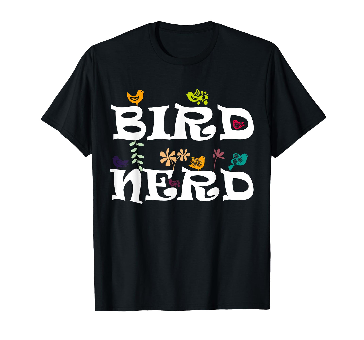 Bird Nerd Shirt Ornithology Science Kids Birdwatcher T-Shirt