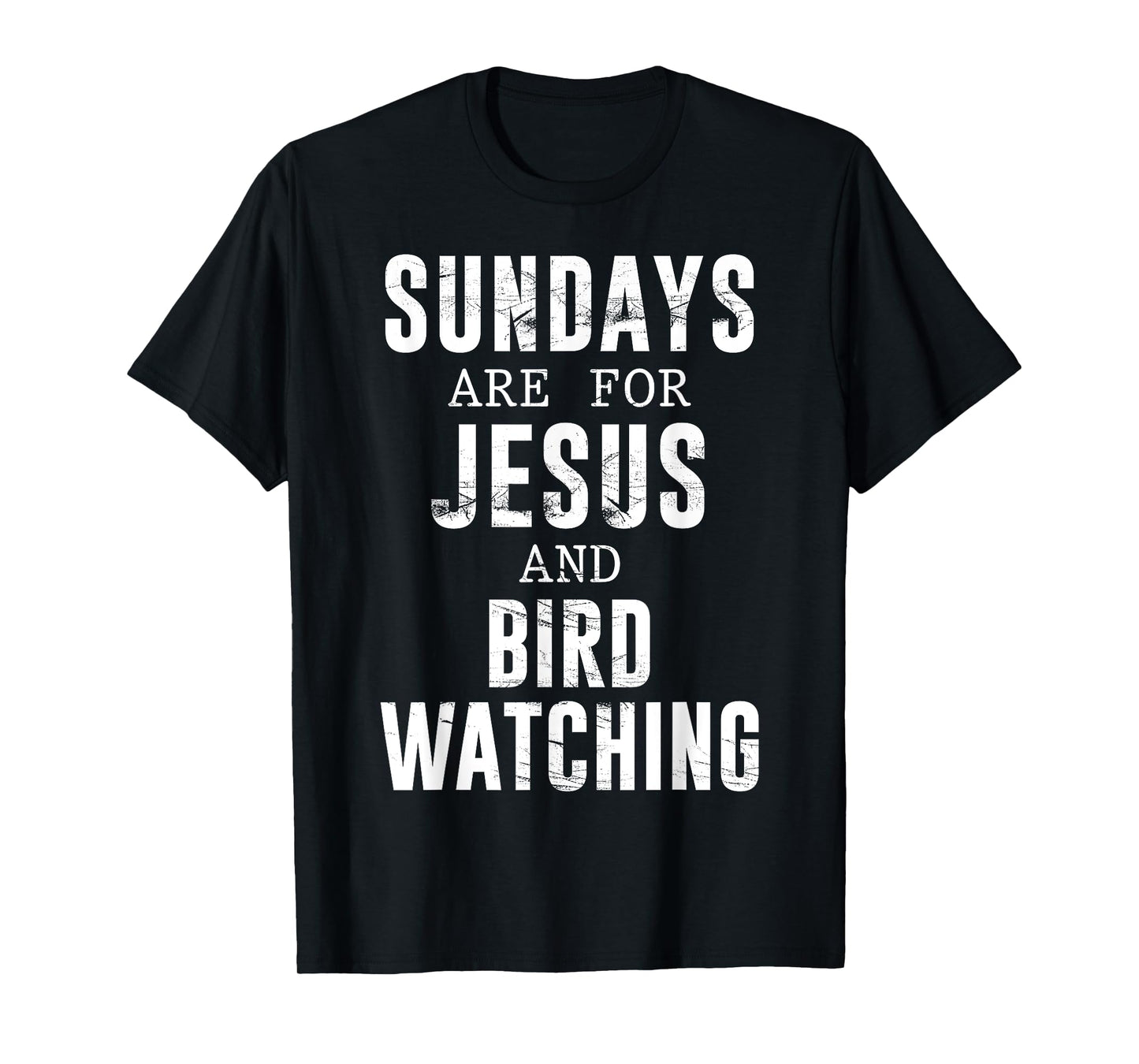 Sundays Are For Jesus & Bird Watching T-Shirt