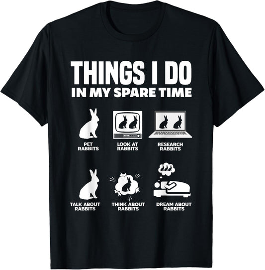 Funny Rabbit Lover Rabbit Owner T-Shirt