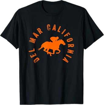 Del Mar California Horse Racing T-Shirt