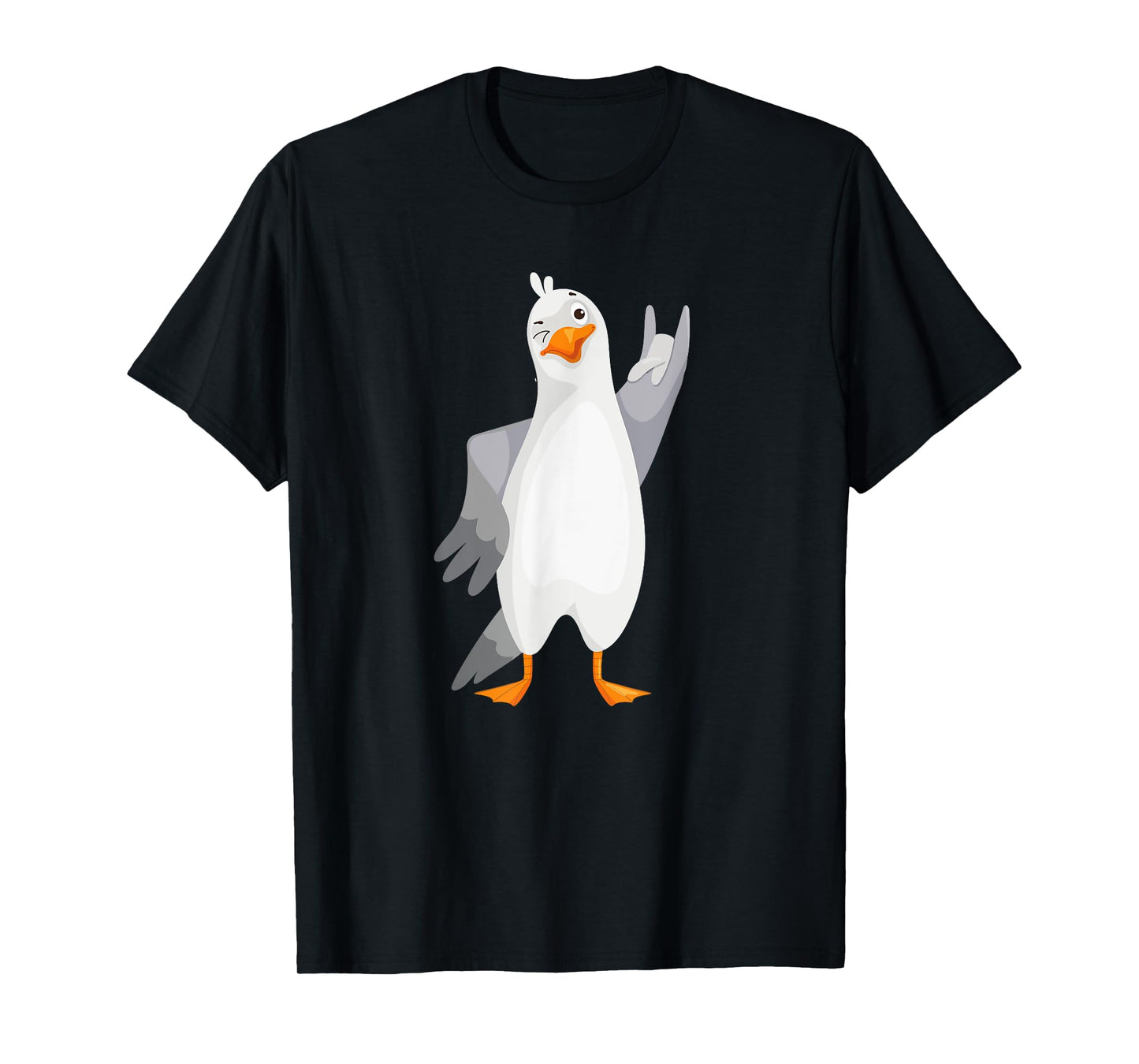Funny Sea Gull Bird Summer Beach Gift for Men Women Kids T-Shirt