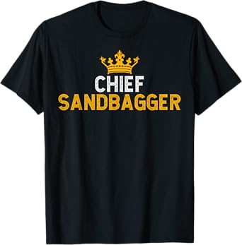 Chief Sandbagger Chess Gifts For Chess Lovers T-Shirt