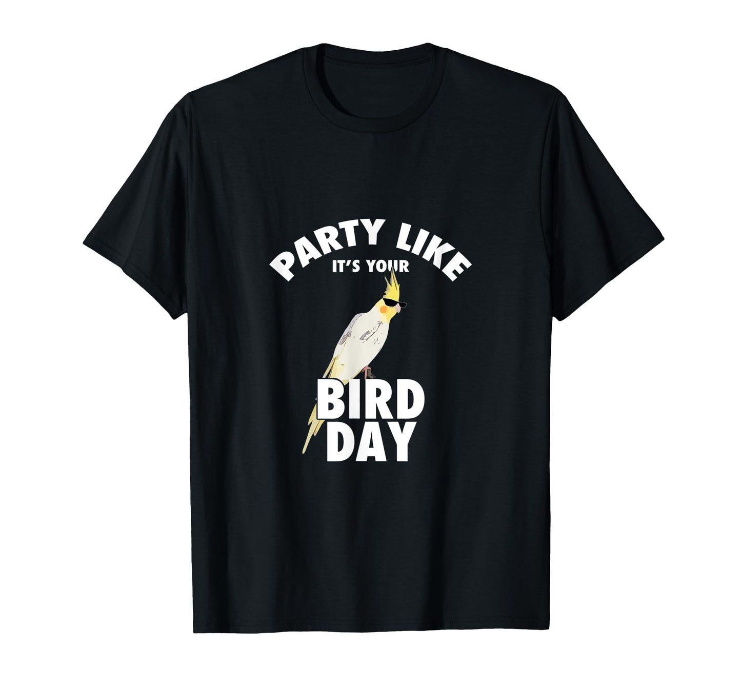 Birthday Cockatiel Parrot Bird Lover T-Shirt