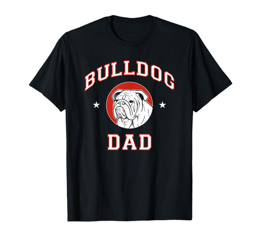 Bulldog Dad Dog Father Men Women Girls Kids T-Shirt